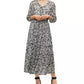 Women's Maxi V-Neck Dress