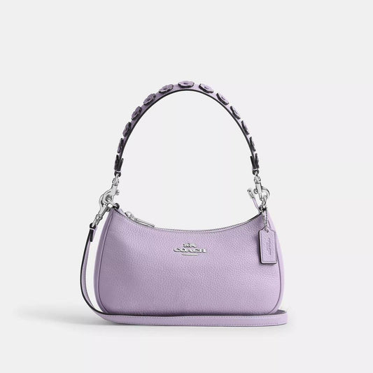 Teri Shoulder Bag With Floral Applique