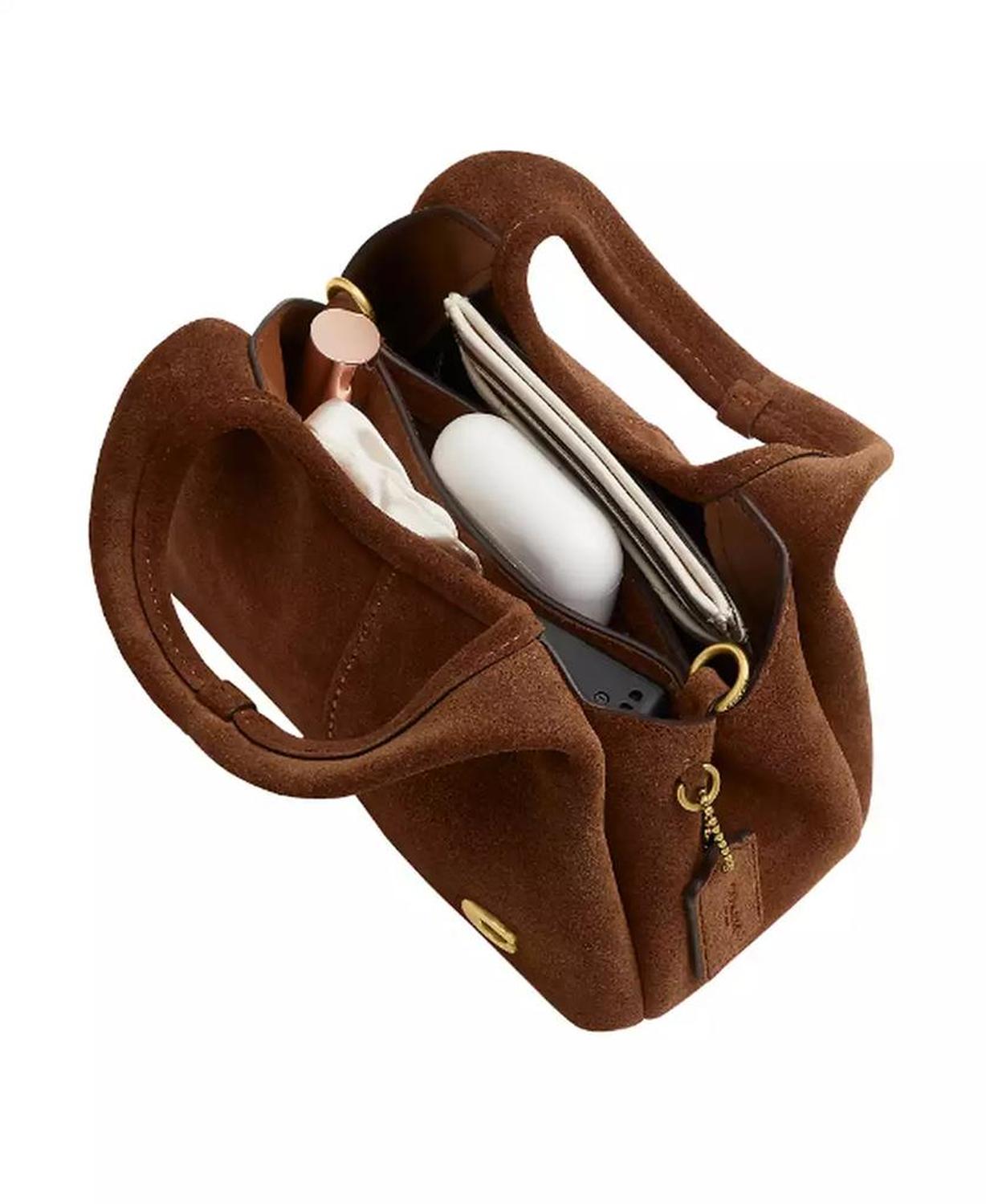 Lana Mini Suede Shoulder Bag