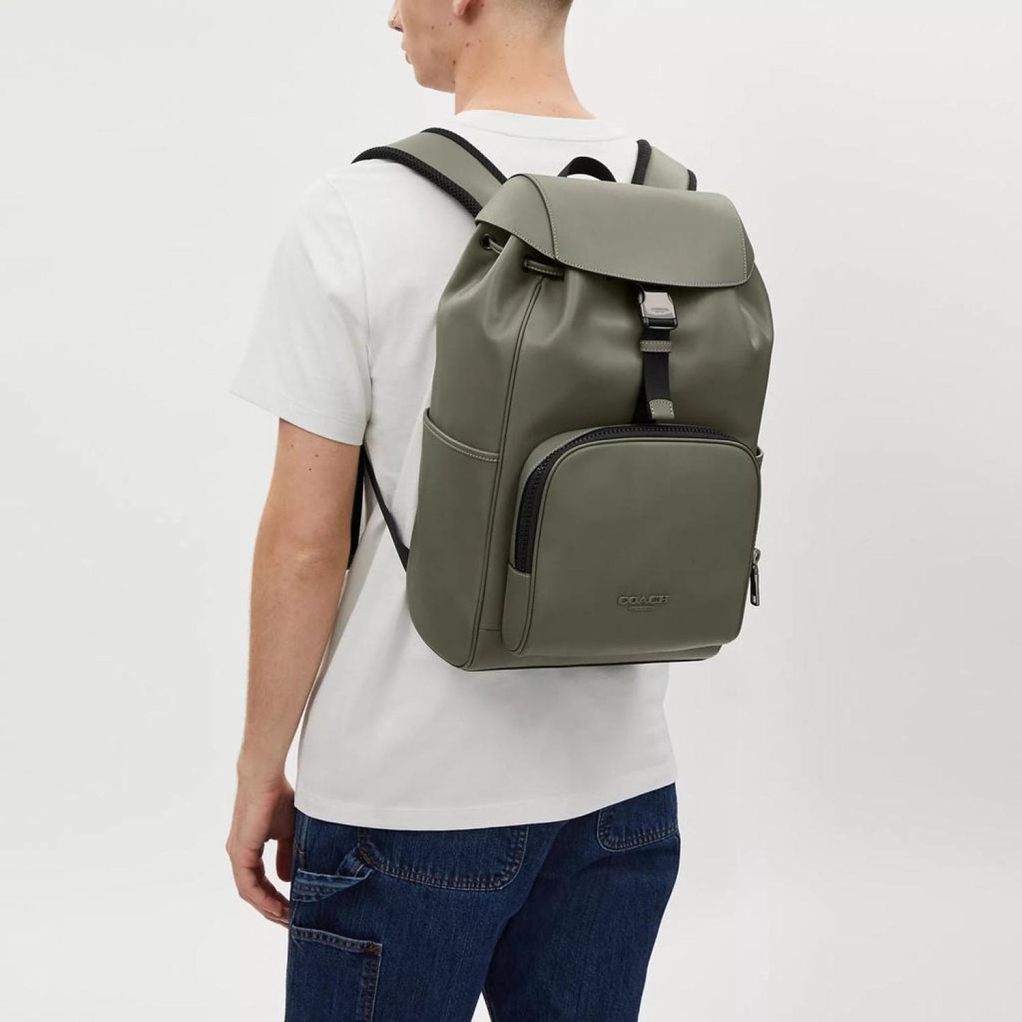 Coach Outlet Racer Backpack In Smooth Leather Coach Outlet Racer Backpack In Smooth Leather