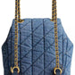 Tabby Small Quilted Denim Backpack