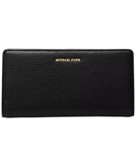 Bryant Large Slim Leather Snap Wallet