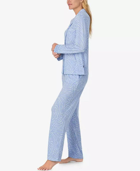 Women's 2-Piece Sleepwear Long-Sleeve Top and Pajama Pants Set