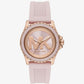 Oversized Everest Rose Gold-Tone and Silicone Watch