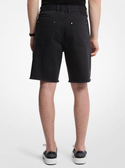 Frayed Denim Shorts