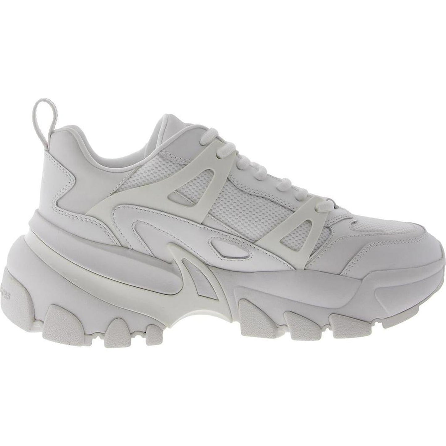 Nick Trainer Womens Leather Lifestyle Fashion Sneakers