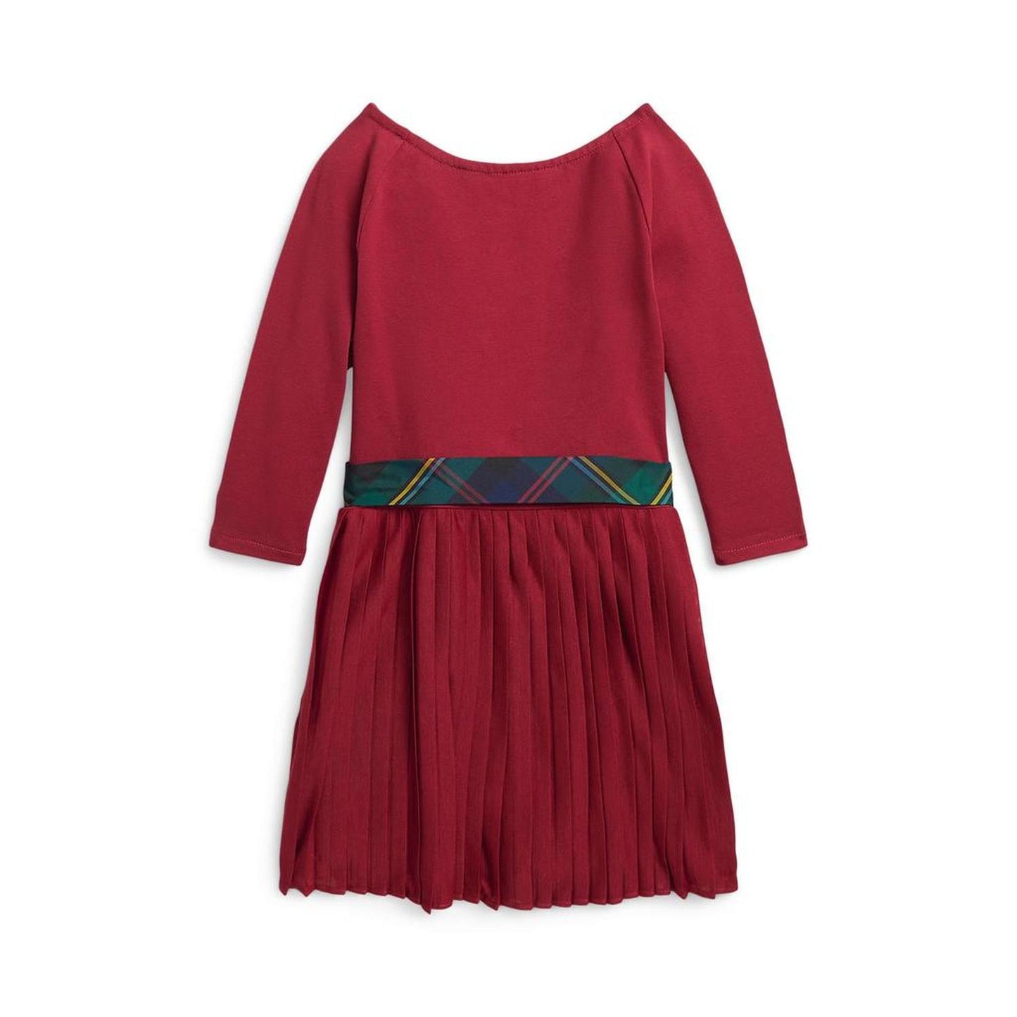 Pleated Stretch Jersey Dress (Toddler/Little kids)