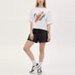 Coach Outlet New York Cropped T Shirt In Organic Cotton