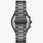 Oversized Lennox Gunmetal Watch