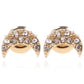 Coach Embellished Earrings And Necklace Set