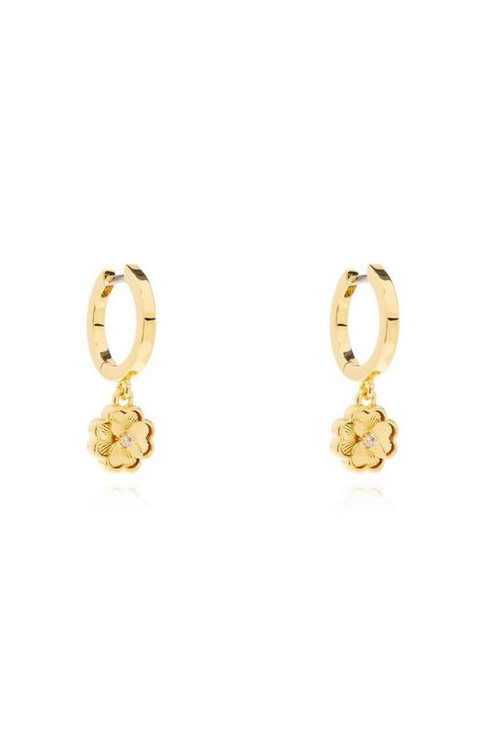 Kate Spade Heritage Bloom Huggies Earrings