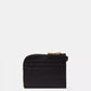 Devin Pebbled Leather Coin Card Case Wristlet