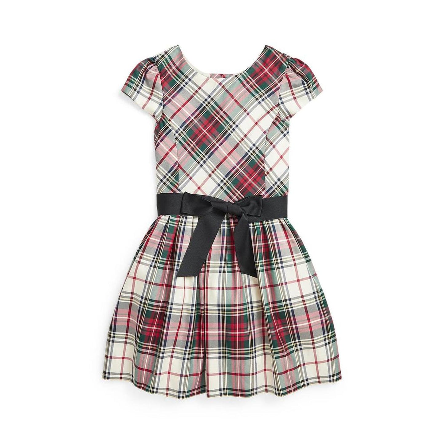 Plaid Twill Dress (Toddler/Little Kid)