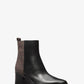 Lex Leather and Signature Logo Boot