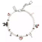 Faux Stone Signature Bowtique Mini Charm Cultured Pearl Bracelet