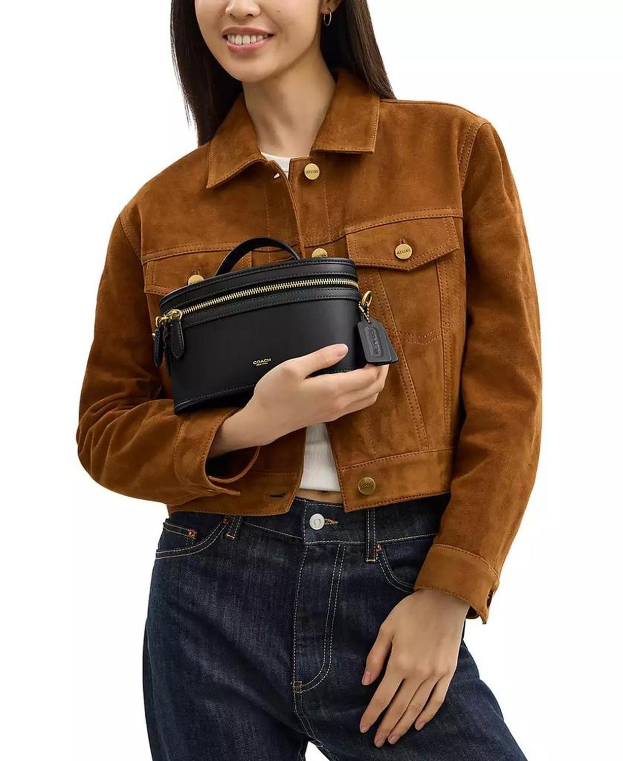 The Coach Originals Glovetanned Leather Trail Case Bag