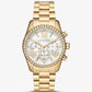 Lexington Pavé Gold-Tone Watch