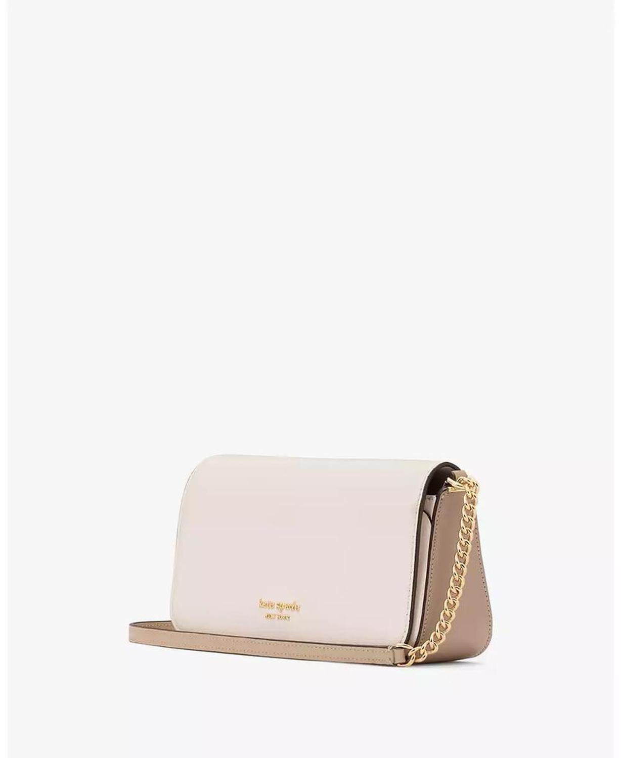 Devin Saffiano Leather Flap Chain Wallet