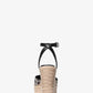Larissa Logo Jacquard Espadrille Wedge