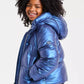 Big Girls Hooded Puffer Jacket