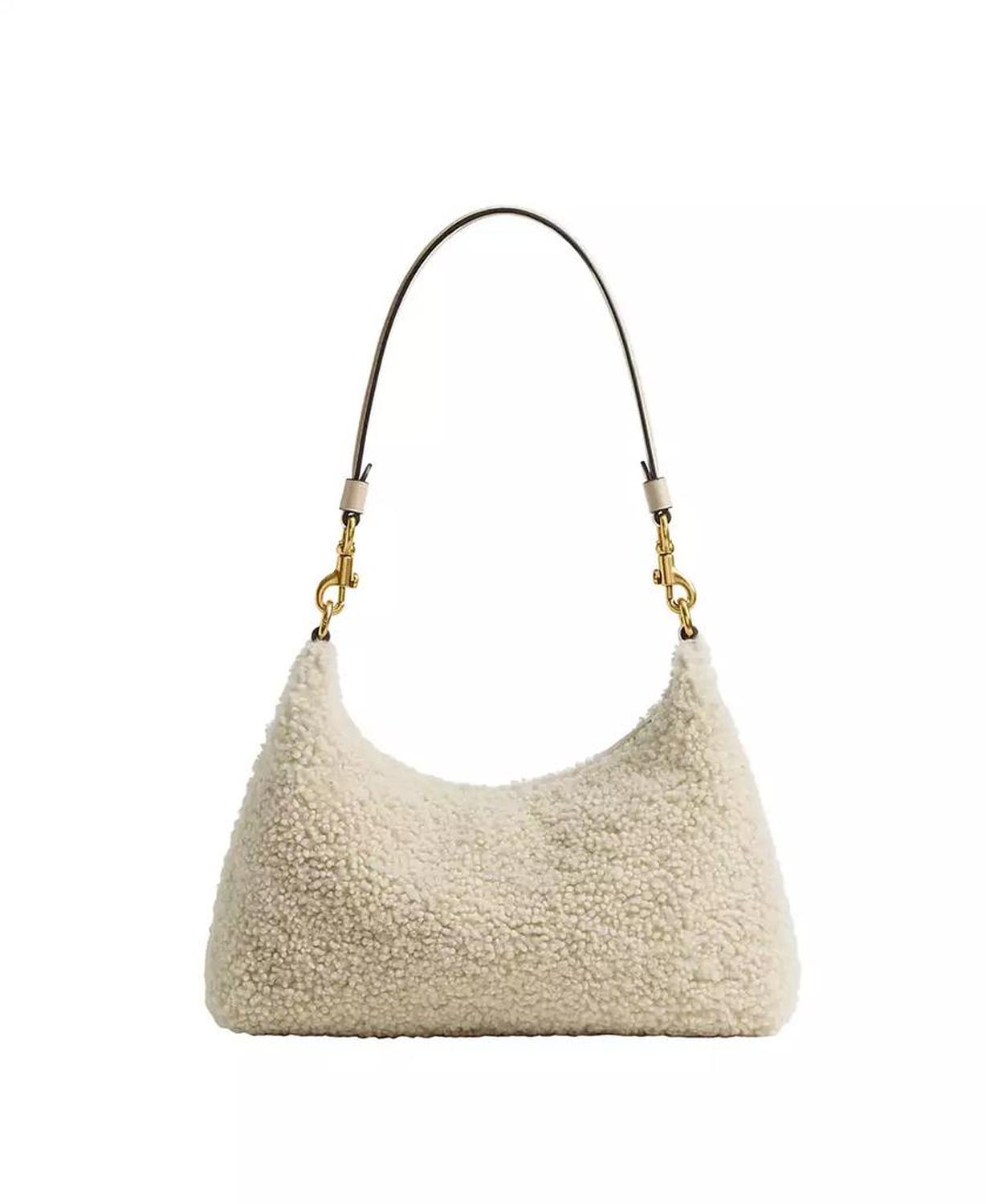 Juliet Small Shearling Shoulder Bag