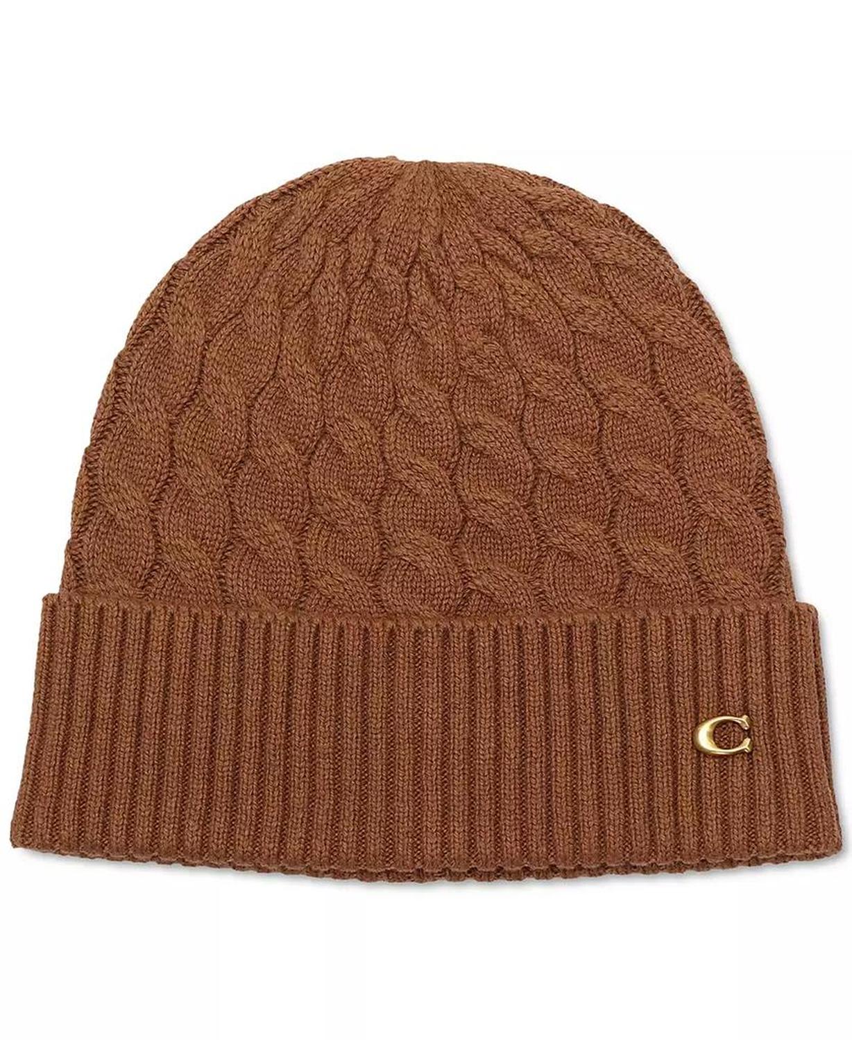 Signature C Cable Knit Beanie