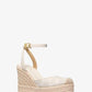 Larissa Logo Jacquard Espadrille Wedge