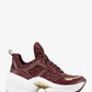 Olympia Metallic Logo Jacquard Trainer