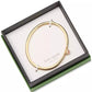 Gold-Tone Color Cubic Zirconia Bangle Bracelet