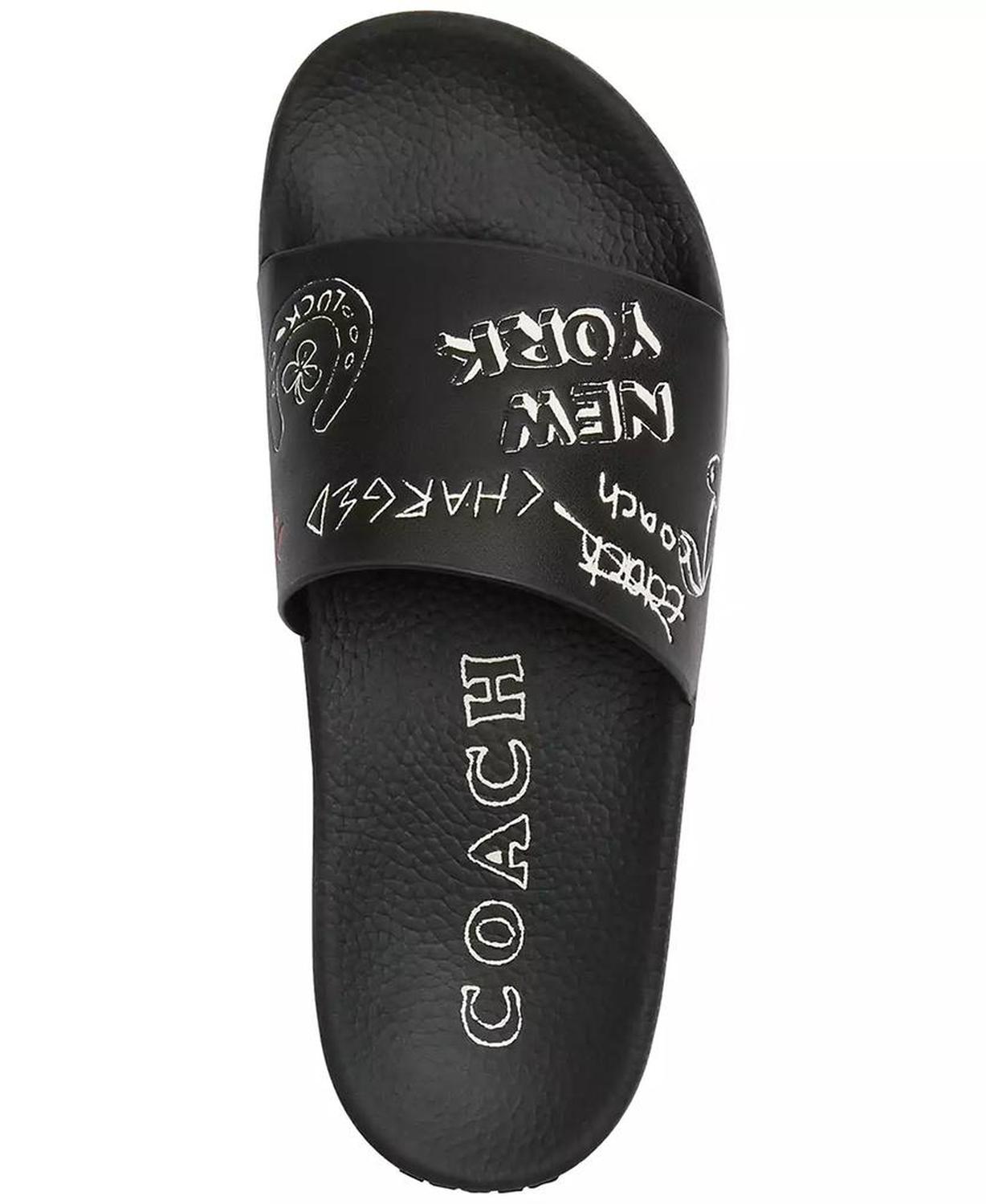 Women's Udele Sketch Print Slide Sandals