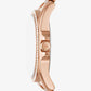 Kaycie Pavé Rose Gold-Tone Watch