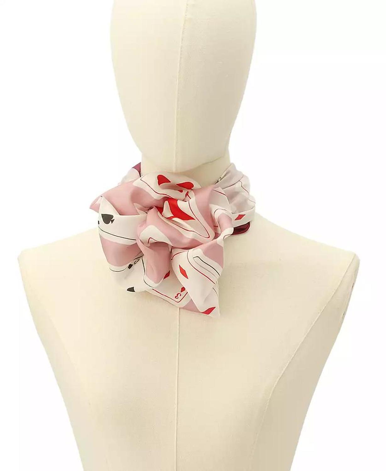 Playing Cards Silk Square Scarf