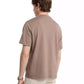 Men's Short Sleeve Embossed Shadow Logo T-Shirt