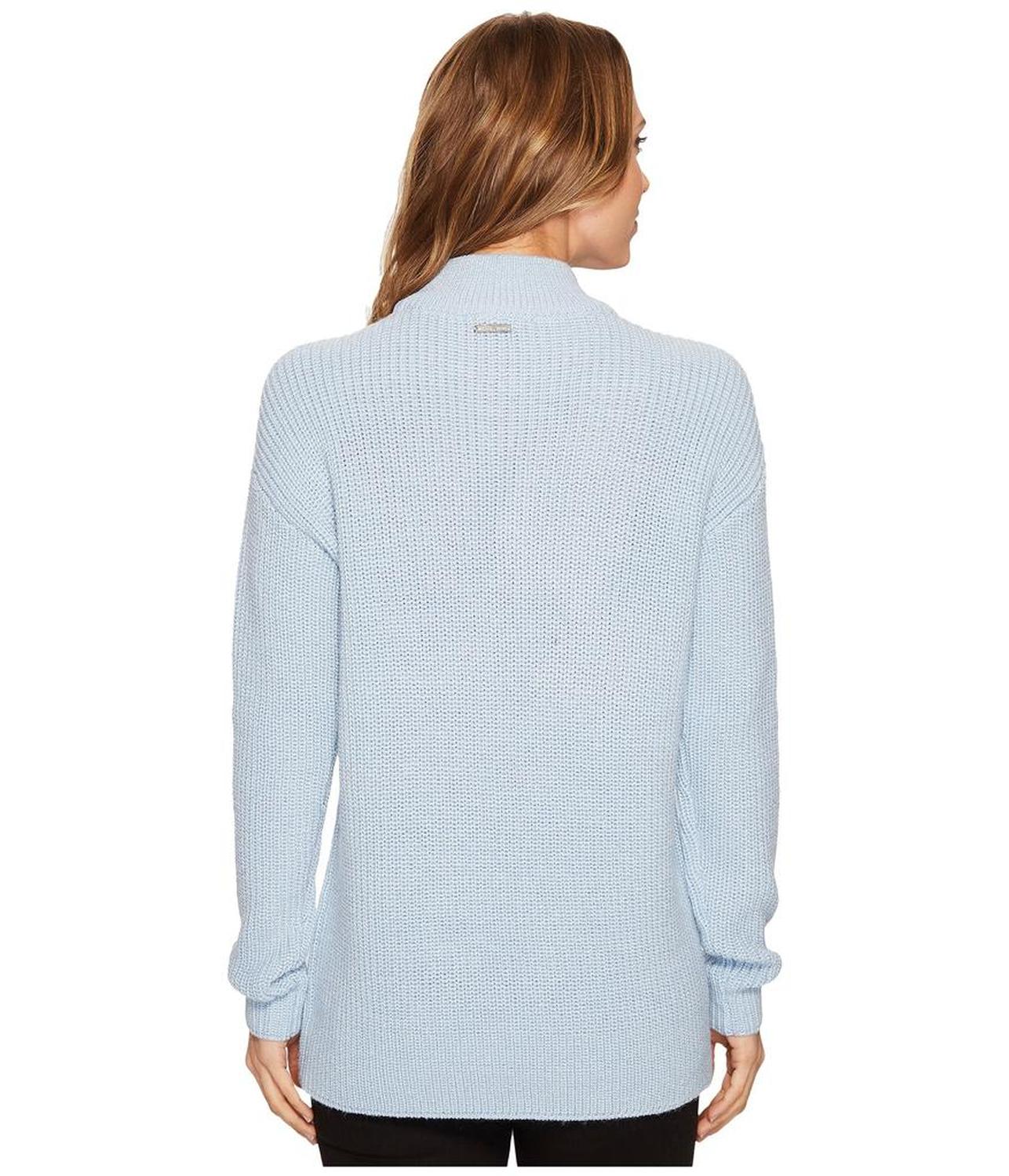Mohair Rib Metallic Sweater