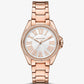 Kaycie Pavé Rose Gold-Tone Watch