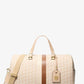 Grayson Extra-Large Empire Signature Logo Stripe Weekender Bag