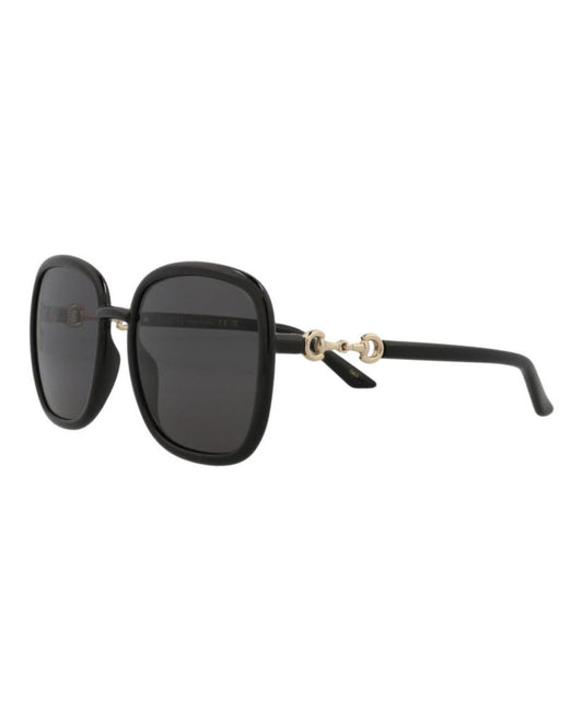 Square-Frame Injection Sunglasses