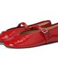 Sculpted C Crinkle Patent Leather Soft Mary Jane