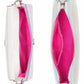 Double Up Rainbow Leather Crossbody
