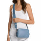 Bryant Medium Leather Double Zip Chain Camera Crossbody