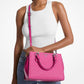 Marilyn Medium Signature Logo Satchel