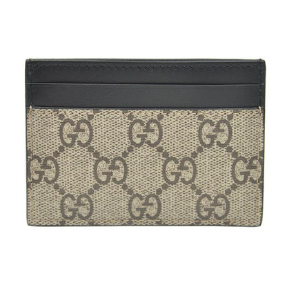 Gucci  Gg Supreme Canvas Tiger Card Holder
