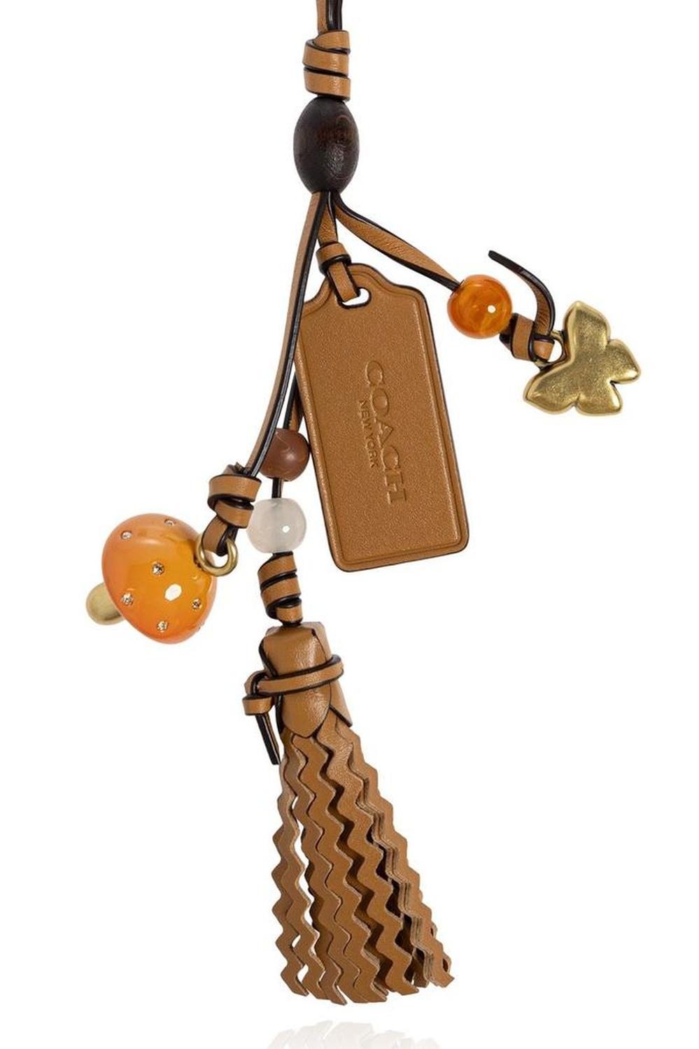Coach Mushroom Heritage Bag Charm