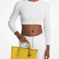 Charlotte Medium Saffiano Leather 2-in-1 Tote Bag