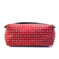 Kate Spade New York Womens Red Printed Flap Messenger Bag Handbag