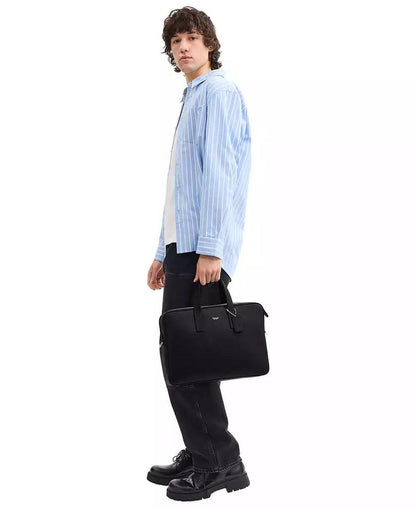 Men's Carlyle Polished Pebble Brief Bag
