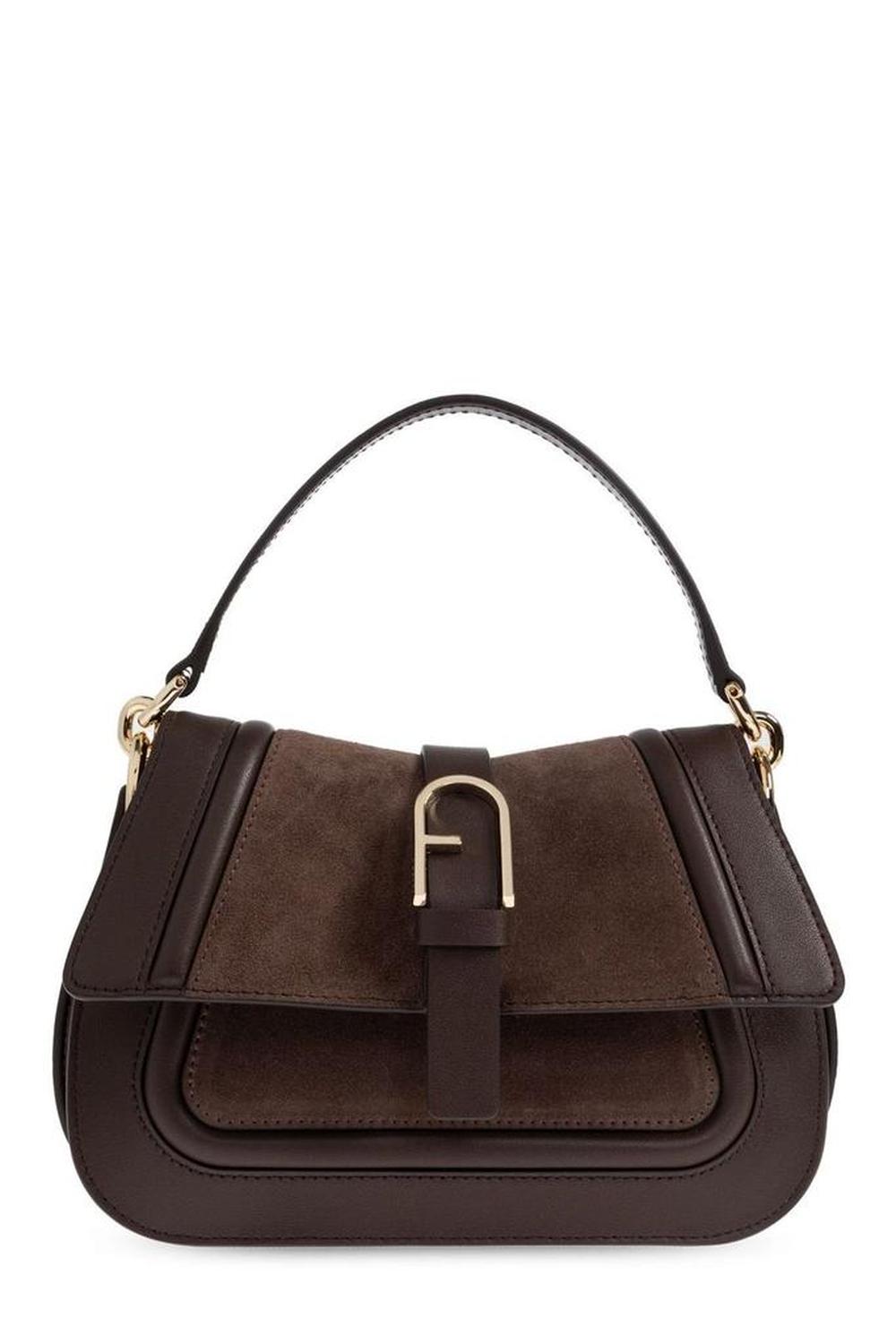 Furla Flow Mini Foldover Top Handbag