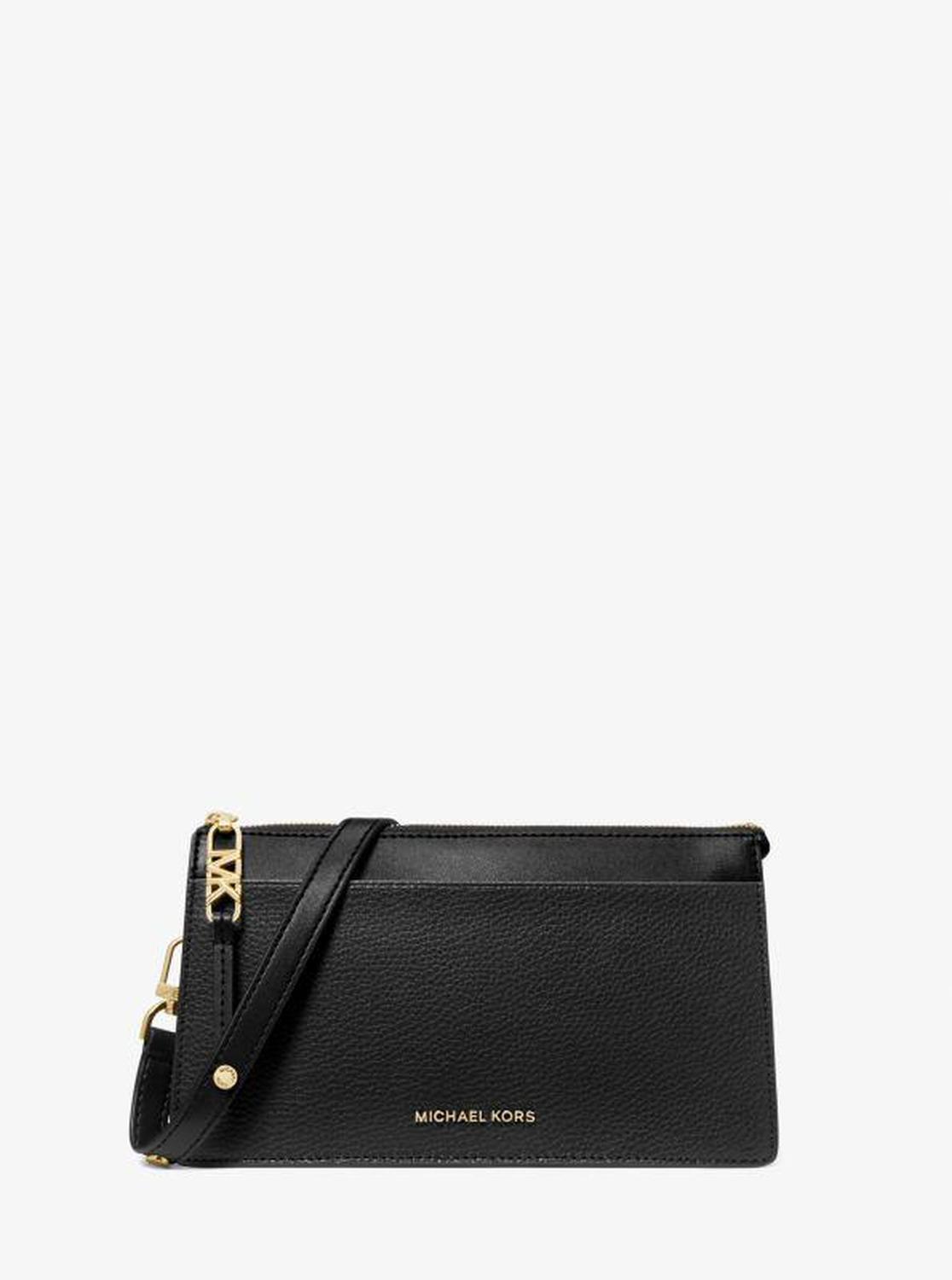 Empire Large Leather Convertible Crossbody Bag