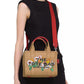 The Small Woven Daisy Tote Bag