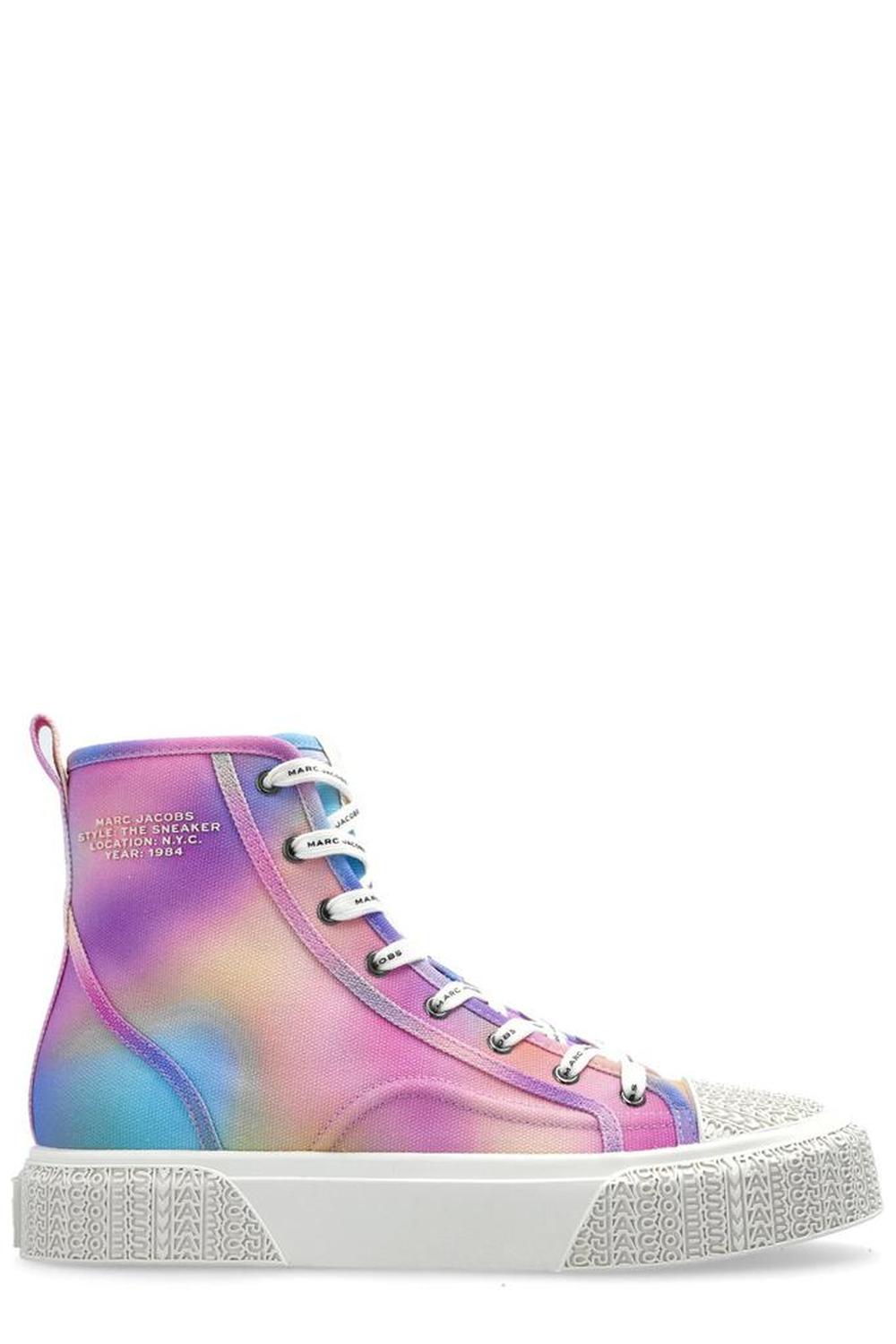 Marc Jacobs The Airbrush High-Top Sneakers